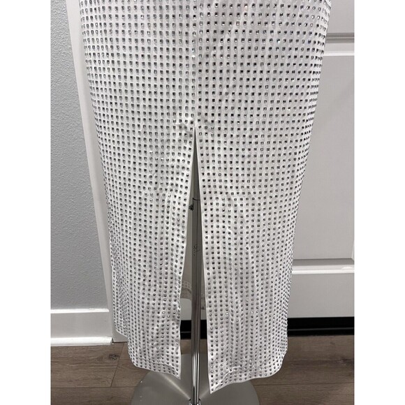 Zara White Halter Midi Dress - Picture 11 of 16